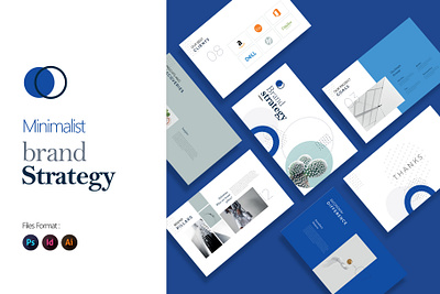 Minimalist Brand Strategy agency brand clean client creative design indesign manual minimalist moodboard packaging photoshop plan portfolio print project proposal sheet stationery strategy