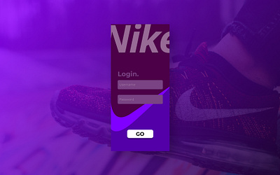 Nike login app app design branding concept design login login design login form login page login screen nike nike shoes prototype shoe shoes app sports sports branding ui