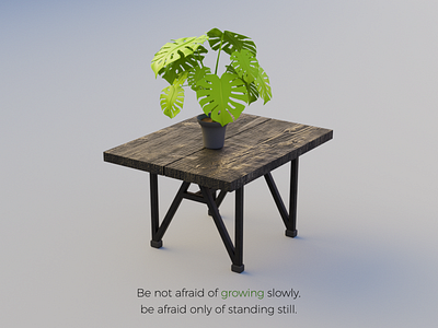 grow 3d art 3d artist animation blender3d design good day good vibes goodquote graphic design green growing illustration logo mobile motion graphics motivational quotes peace quotes typogaphy vector