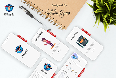 Chhapde - Sell Your Notes & Assignments Online app education notes notes app study ui uidesign uiux