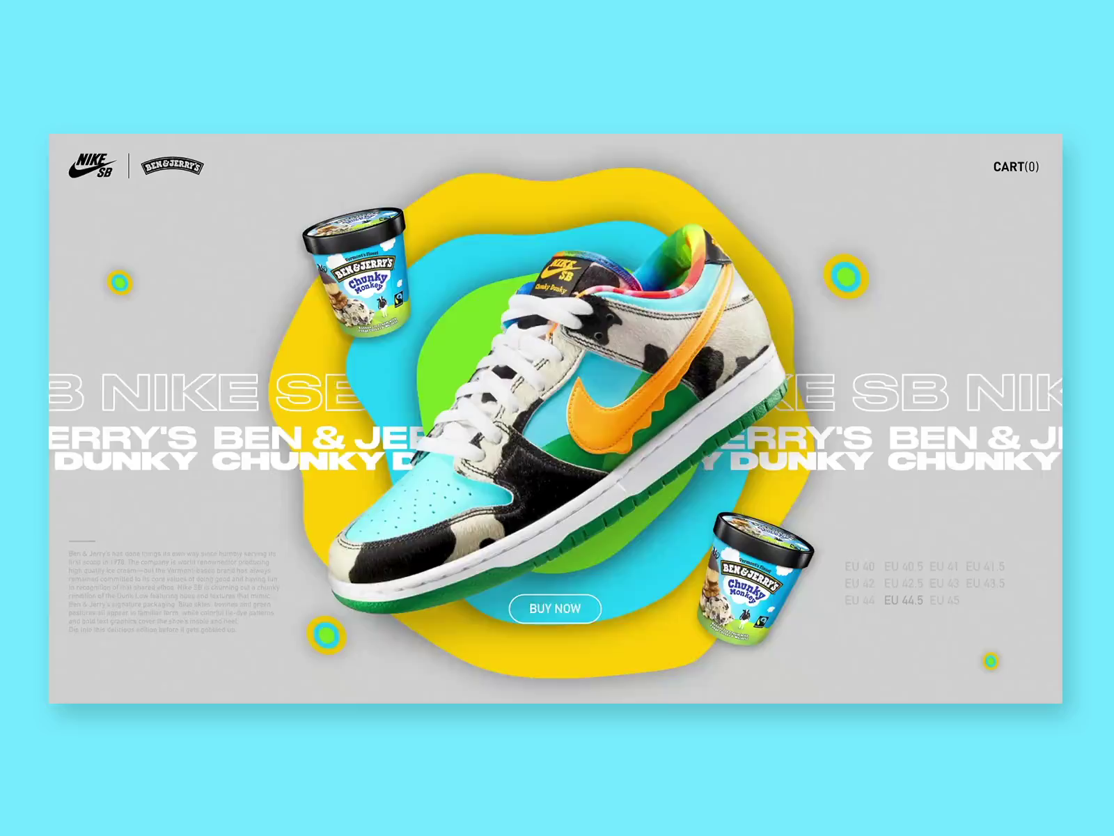 Example of NIKE SB X Ben and Jerry's
