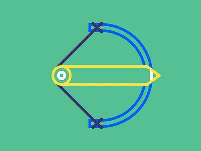 Starting out with OKRs should be easy bow illustration linear newsletter okr pencil vector