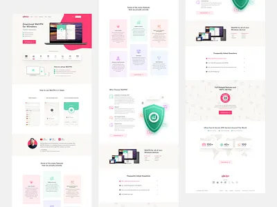 WeVPN For Windows App app design art direction best design branding design download page dribbble best shot graphic design security service app trendy ui ux design user experience design user interaction user interface design visual design vpn vpn app vpn design vpn service vpn website
