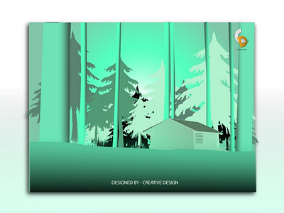 Forest illustration dribbble illustration creative