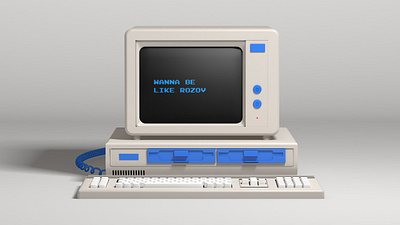 Apple Staff C1 Apple II Clone cinema4d computer maxonc4d render