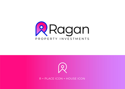 Logo for property investments business brand house logo icon identity investment logo logo design logoicon place property r logo real estate vibrant colors