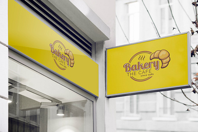 Bakery Cafe Logo For Cafe or Hotel branding burger food and drink food delivery food logo hotel app hotel logo typography