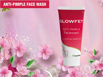 Facewash acne antipimple branding clean design cosmetic cosmetic packaging cosmetics design designs facecare facewash healthyskin packaging packagingdesign skin skincare