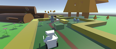 Screenshot of new game computer game game design robots