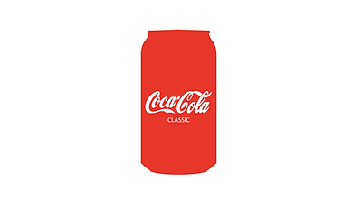 Coca-Cola Motion Graphic animate coca coca cola cola drink graphic illustrator logo motion motiongraphics red soda
