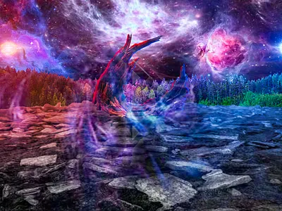 Blár-Rauðr art concept art design digital art fantasy photo manipulation photoshop