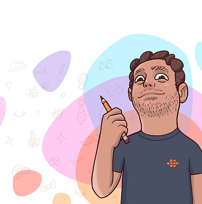 Self Portrait drawing face illustration photoshop portrait