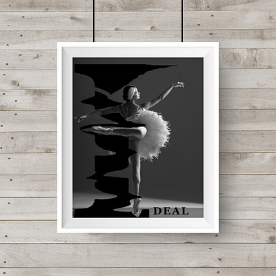 IDEAL Ballet abstract art art ballet business classical cover art cover design dance dance party decor decorative art design picture poster wall art zhanna