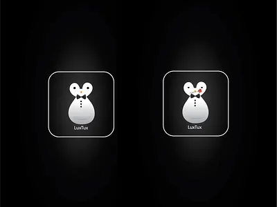LuxTux - DailyUI 005 adobe illustrator branding dailyui dailyui 005 design illustrator logo penguin ui vector
