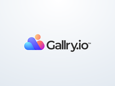 Gallry.io logo brand branding colorful design gallery identity illustration logo picture simple ui vector