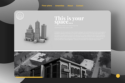 TEG: Westminster Lofts - website section 1 brand brand design branding design minimal typography ui ux web web design website
