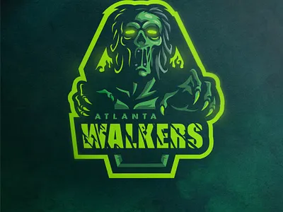 atlanta walkers design esport esportlogo esports gamelogo gamestreaming gaminglogo illustration logo logogaming mascot mascot design mascot logo mascotlogo mixer twitch twitch logo vector
