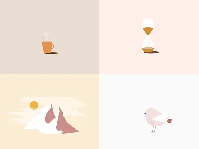 Enso Blog Illustrations branding design digital digital art digital illustration illustration illustrator nature visual design