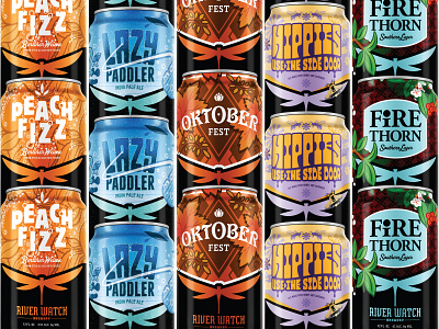 RIVER WATCH COLLECTION beer beer label packaging