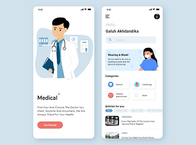 Medical+ app app design flatdesign ui ui ux ui design uidesign uiux ux ux design uxdesign