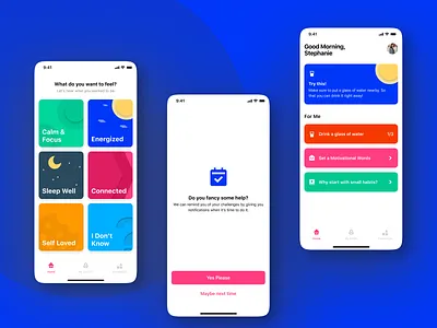 Habit Tracking App habit habit tracker habits interface mentalhealth tracking