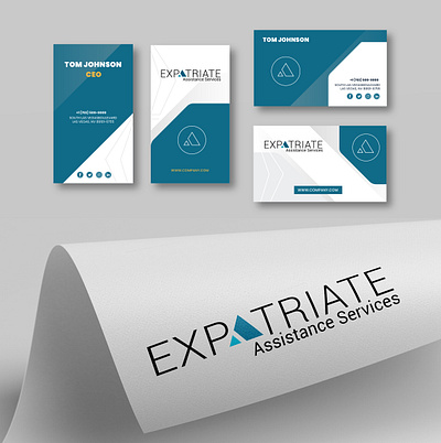 Expatrriate Logo design adobe photoshop animation artwork branding design logo service ui ux