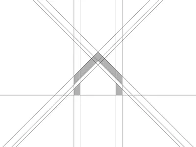 ЮВЕ-ДАХ brand grid grid design grid system grids home logo house house logo hume logo company logo designer logo grid logo grids logo mark logotype logotype design logotype designer mark minimal minimalist logo