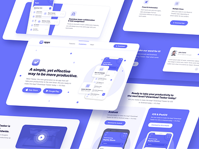 Web Design | Apps - Mobile App Webflow Template app app design app landing page application apps desktop home homepage interface landing landing page landingpage mobile app product web web design webdesign webflow website