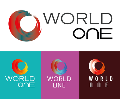 world one logo brand brandidentity branding company logo corporatelogo design logo minimal web websitelogo