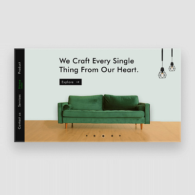 Sofa web design designer ui ux webdesign websitedesign