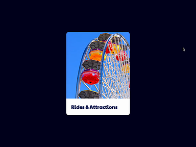Card Interaction (WIP) 3d animation card interaction motion park themepark web