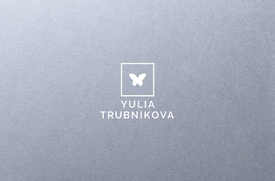 Yulia Trubnikova branding butterfly logo design logo minimalism