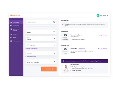 Book an appointment appointment appointment booking book clean design doctor health healthcare navigation online search ui ux