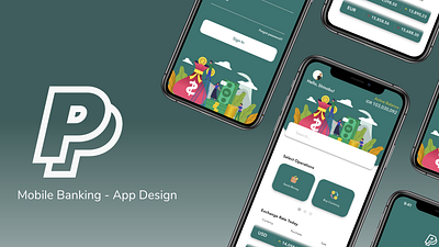 Mobile Banking | App Design illustration mobile mobile app mobile app design mobile banking mobile banking app ui ui design uidesign