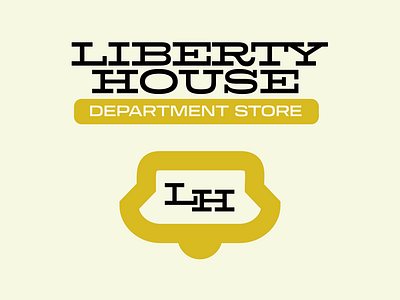 Liberty House Logo branding design graphic design illustration logo typography vector