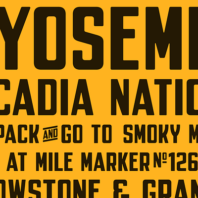 Parkly Test font simplebits typedesign typeface