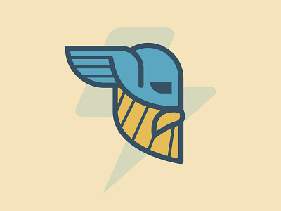 God of Thunder illustration norse sport thor vector viking
