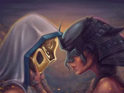 Starseeds character design concept art illustration masks visual development