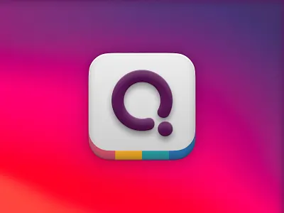 Quizizz Icon for macOS Big Sur 3d app big sur icon macos macos icon neumorphic neumorphism