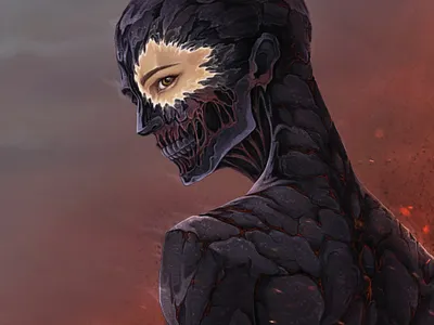 Resurrection battle character design concept art female hero illustration visual development