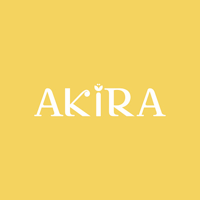 LOGO AKIRA branding design logo gold logo logo design logo project logomark modern