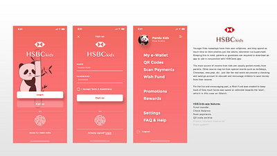 hsbckids UI/UX app appdesign ui ux uxui