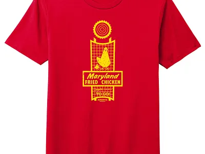 Maryland Fried Chicken T-Shirt tshirt tshirtdesign wegiveashirt