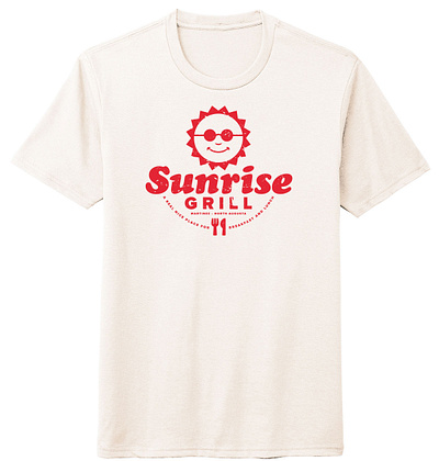 Sunrise Grill T-Shirt tshirt tshirtdesign wegiveashirt