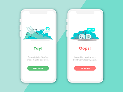 Daily UI 011 Success/Error Message app daily daily ui dailyui error message sucess ui ui design user experience ux