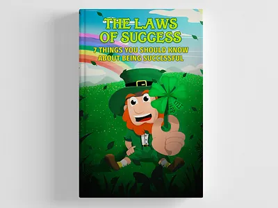 [COMMISSIONED] Book Cover Design - Leprechaun themed artwork book book cover book cover art book cover design book cover mockup cartoon character character design clover creative creative design creatives design digital illustration green illustration illustrator leprechaun vector