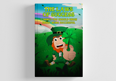 [COMMISSIONED] Book Cover Design - Leprechaun themed artwork book book cover book cover art book cover design book cover mockup cartoon character character design clover creative creative design creatives design digital illustration green illustration illustrator leprechaun vector