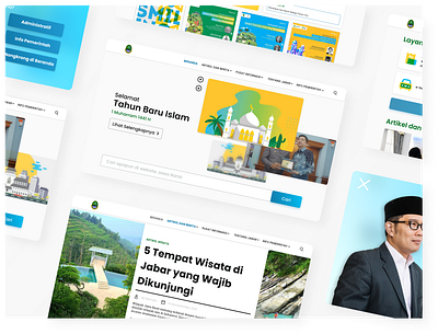 Jabar Website Redesigned ui ux web