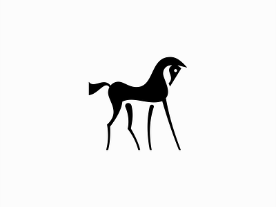 Geometric Horse Logo animal branding design elegant equine farm geometric horse icon identity illustration logo mark pet premium sports stallion steed symbol vector