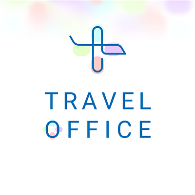 traveloffice 1 airplane airport logo travel agency vacation